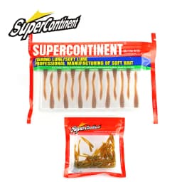 Supercontinent soft bait new tipsy fish 3cm/50pcs 5cm/14pcs fishing lures sinking tremor bait Soft Fishing Lure Fishy Worms lure