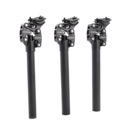 TESNO Bike Seatpost With Shock Absorber 27.2/30.9/31.6mm Mtb Bicycle Seatpost Suspension Four Link Bicycle Saddle Tube 350mm