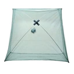 Fishing Net Foldable Folding Mesh Nylon Fishing Net Baits Trap Cast Dip Crab Shrimp Net