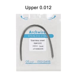 ELIJAH  Dental Stainless Steel Archwires For Dental Orthodontics Archwires Round/Rectangular 10PCS Teeth Braces Brackets