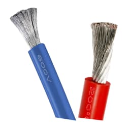 16-30AWG 5 Colors DIY Wire Silicone Tinned Copper Electronic Wire, 5-20 Meters per Axis, Stranded Wire Cable