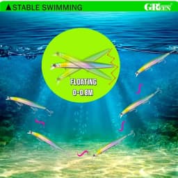 GREENSPIDER 16cm 33g New Long Casting Minnow Baits Floating Sea Fishing Lures Wobble Artificial Hard Baits Jerkbait Minnow