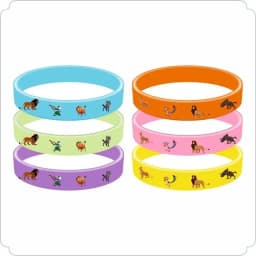 Lion King Simba Party Favors Animal Slap Bracelet Sticker Keychain Kids Birthday for Boys Festival Gifts Pinata Filler Gift