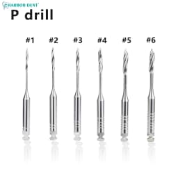 1 Pack(6pcs) Dental Peeso Reamer 28mm Endodontic Reamers Drill Burs Peeso Reamers Endo Files Largo Dentistry Materials Tool