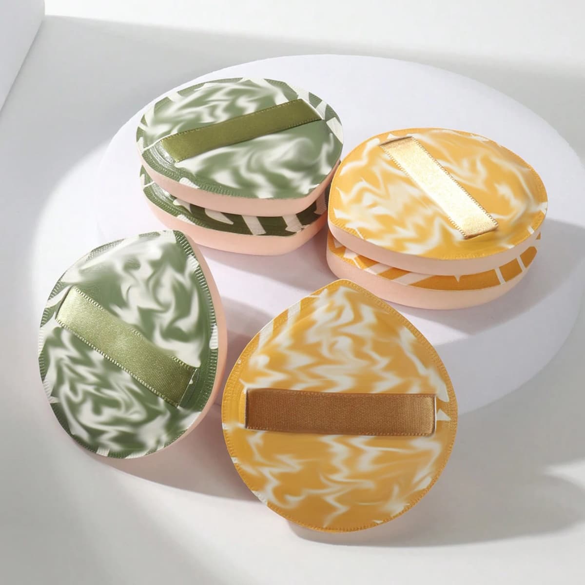 Large Size Cotton Candy Cosmetic Puff Super Soft Sponge Air Cushion Powder Puffs Foundation Concealer Dry and Wet Makeup Tools