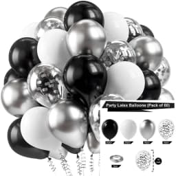 50Pcs Sparkling Metal Pink Latex Balloons - Wedding, Birthday, Anniversary Decoration