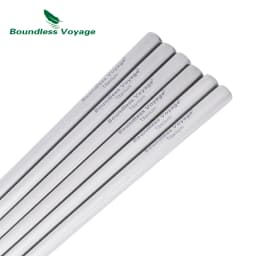 Boundless Voyage Titanium Chopsticks with Carry bag for Convenient Storage & Packing - Utensils for Camping, Hiking & Home