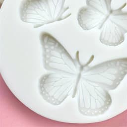 3 Butterfly Silicone Molds for Candles, Clay, and Resin - Insect Themed