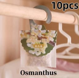 5/10pcs Wardrobe Hanging Sachets Lasting Fragrance Scented Bags for Closet Room Drawers Bathroom Air Freshener Aromatherapy