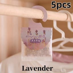 5/10pcs Wardrobe Hanging Sachets Lasting Fragrance Scented Bags for Closet Room Drawers Bathroom Air Freshener Aromatherapy