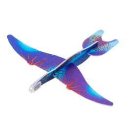 25Pcs Cartoon Dinosaur Hand Throw Flying Glider Planes Foam Airplane Outdoor Toys for Kids Birthday Party Favors Pinata Fillers