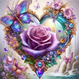 Evershine Diamond Painting Rose Flower Embroidery Love Full Square Round Mosaic Butterfly New Arrival Home Decor