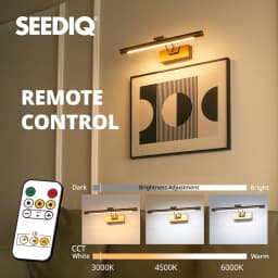 Rechargeable LED Wall Lamp 40CM Wireless Lamp 4400mAh Picture Light with Remote Control Interior Wall Light