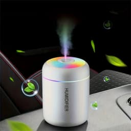 Air Humidifier Aromatic Diffuser Aromatherapy Spray Lamp Suitable for Automotive Household Bedroom Colorful Atmosphere Lights