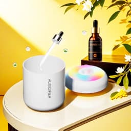 Air Humidifier Aromatic Diffuser Aromatherapy Spray Lamp Suitable for Automotive Household Bedroom Colorful Atmosphere Lights