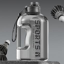 Large Capacity 2 Liter Water Bottle Sports Gym Water Kettle for Camping Travel BPA Free Drinking Bottles