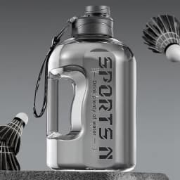 Large Capacity 2 Liter Water Bottle Sports Gym Water Kettle for Camping Travel BPA Free Drinking Bottles