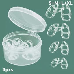 4/1Pcs Anti Snore Nose Clip Device Stop Snoring Sleeping Aid Equipment Anti-Snoring Breathe Aid Nasal Dilators For Better Sleep