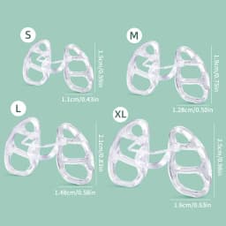 4/1Pcs Anti Snore Nose Clip Device Stop Snoring Sleeping Aid Equipment Anti-Snoring Breathe Aid Nasal Dilators For Better Sleep