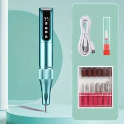 35000RPM Wireless Nail Drill Pen USB Nail File Polishing Pen Rechargeable Nail Drill Machine Portable Manicure Drill Salon Tool