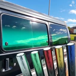 Gradient Solar Window Tint Film Color Changing Film Car Sun Shade Front Windshield Sunshade Protector Heat Insulation Universal