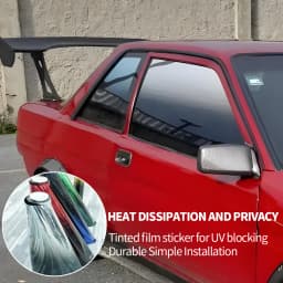 Gradient Solar Window Tint Film Color Changing Film Car Sun Shade Front Windshield Sunshade Protector Heat Insulation Universal