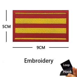 Russian Identification Badge KGB FSB Fabric Applique Embroidery Hook and Loop Patches,Russia Federal Military Tactical Emblemen
