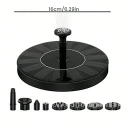 Solar Water Fountain Pool Pond Waterfall Fountain Garden Supplies Decoration Outdoor New Mini Solar Powered Fountain Bird Baths