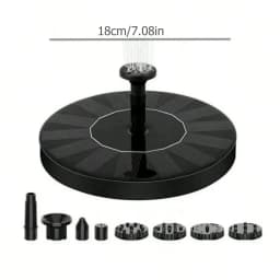 Solar Water Fountain Pool Pond Waterfall Fountain Garden Supplies Decoration Outdoor New Mini Solar Powered Fountain Bird Baths