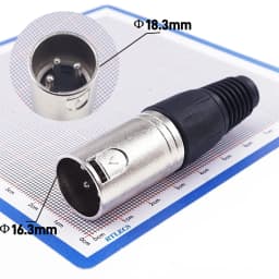 3Pin XLR Lithium Battery Charger Port Inline Plug Adapter Connector Jack Socket For E-Wheelchair Electric Scooters Parts E-Bike