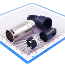 3Pin XLR Lithium Battery Charger Port Inline Plug Adapter Connector Jack Socket For E-Wheelchair Electric Scooters Parts E-Bike