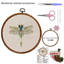 Insect Bead Embroidery DIY Craft Kit Cartoon Cross Stitch Insect Series Bead Embroidery Engraved Insect Pattern Set