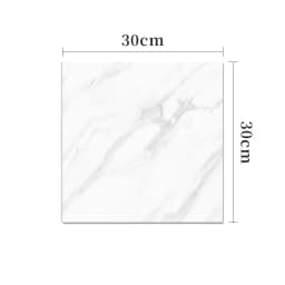10-50Pcs PVC Marble Wall Stickers Self-Adhesive Thickened Tile Sticker Bathroom Waterproof Floor Sticker Kitchen Home Decoration