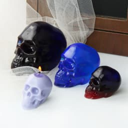 3D Human Skull Candle Silicone Mold Halloween Skull Plaster Crystal Glue Soap DIY Solid Silicone Mold Unique Home Decor Gift
