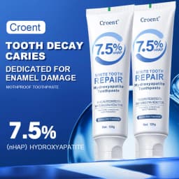 120g Hydroxyapatite Toothpaste,Gentle Mint,Breath Refreshing Whitening Toothpaste,Intensives Stain Removal Tooth Paste,Oral Care