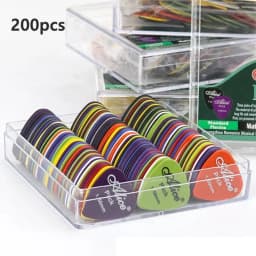 10/20/40/60/100Pcs Guitar Picks Acoustic Electric Bass Plectrum Mediator Guitar Accessories Thickness 0.58 - 1.5 mm