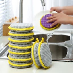 5/10/20Pcs Double Side Dishwashing Sponge Dish Washing Brush Pan Pot Dish Wash Sponges Household Cleaning Kitchen Tools