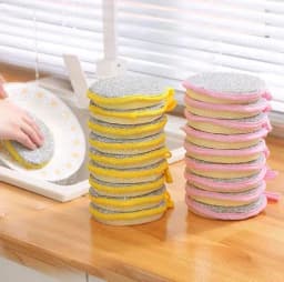 5/10/20Pcs Double Side Dishwashing Sponge Dish Washing Brush Pan Pot Dish Wash Sponges Household Cleaning Kitchen Tools