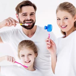 5pcs Household Toothbrush Storage Clip - Portable Travel Toothbrush Dust Protective Cap - Storage Box Portable Toothbrush Head P