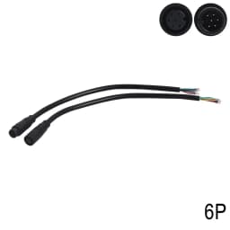2/3/4/5/6Pin Male Female Cable Ebike Display Cable Connector Wire For Electric Scooter Sensor Electric Bicycle Butt Joint Plug