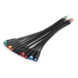 2/3/4/5/6Pin Male Female Cable Ebike Display Cable Connector Wire For Electric Scooter Sensor Electric Bicycle Butt Joint Plug