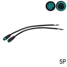 2/3/4/5/6Pin Male Female Cable Ebike Display Cable Connector Wire For Electric Scooter Sensor Electric Bicycle Butt Joint Plug