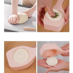 Baozi Mold Baozi Dumpling Maker Non-Stick Steamed Stuffed Bun Tool Baozi Dumpling Molds Chinese Bao Bun Maker For Baking