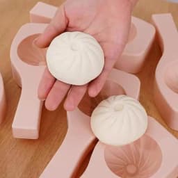 Baozi Mold Baozi Dumpling Maker Non-Stick Steamed Stuffed Bun Tool Baozi Dumpling Molds Chinese Bao Bun Maker For Baking