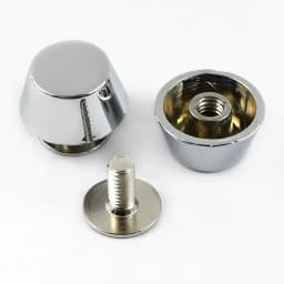 Meetee 10-50Pcs Metal Rivet Screw Buckles Handbag Bottom Protecting Feet Nail Bucket Flat Studs Bag Purse DIY Leather Craft