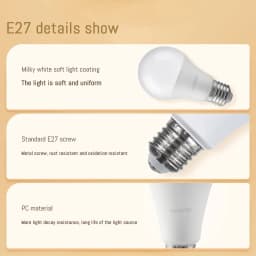 10pcs/lot LED Bulb E27 AC 110V 220V 3W 8W 9W 12W 15W 18W 20W 24W LED A60 G45 Lamp Saving Cold Warm White Bulbs for Home Light