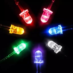 50PCS DIP 3mm 5mm Candle Led Flicker Orange Yellow Light Flickering Leds Flash Blink Led Diode Intermitente Light Lamp Flicker