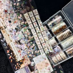 10Rolls Flower Lace Plaid  Bow  Nail Foils Transfer Paper  Nail Art Stickers  Manicure Set Decal  Nails Decoration