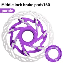 VXM Road Bicycle Center Lock Disc Brake Rotor Pads MTB Bike Rotors 140mm 160mm CNC Lighweight Aluminum Alloy Cycling Discs Parts