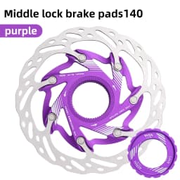 VXM Road Bicycle Center Lock Disc Brake Rotor Pads MTB Bike Rotors 140mm 160mm CNC Lighweight Aluminum Alloy Cycling Discs Parts